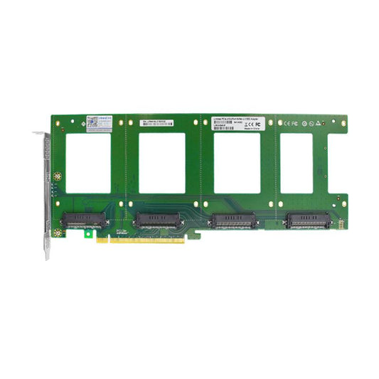 4 xU.2 to PCIe x16 Adapter for 2.5