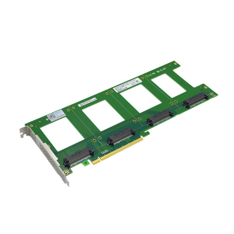 4 xU.2 to PCIe x16 Adapter for 2.5