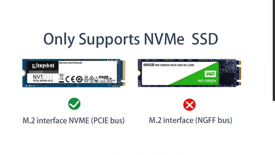 PCIe 3.0 x8 to Quad M.2 NVMe Switch Adapter